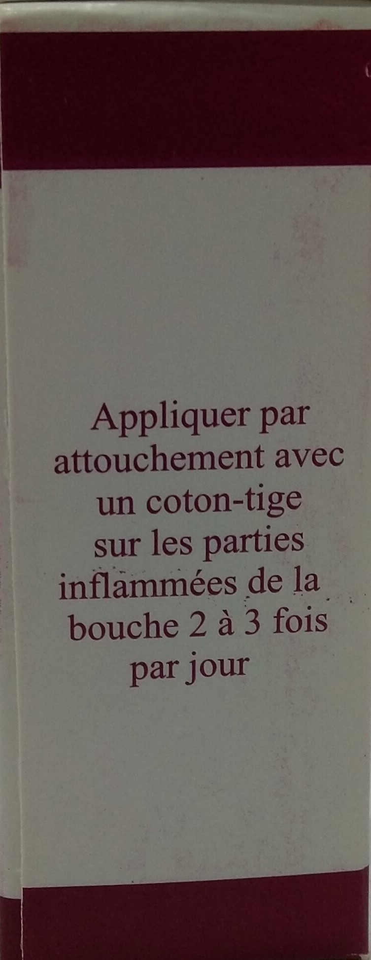 Collutoire au Violet de Gentiane Baddoura